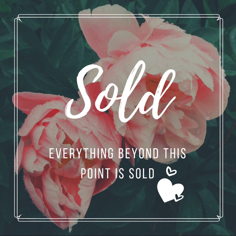 💕 Thanks for shopping with me 💕